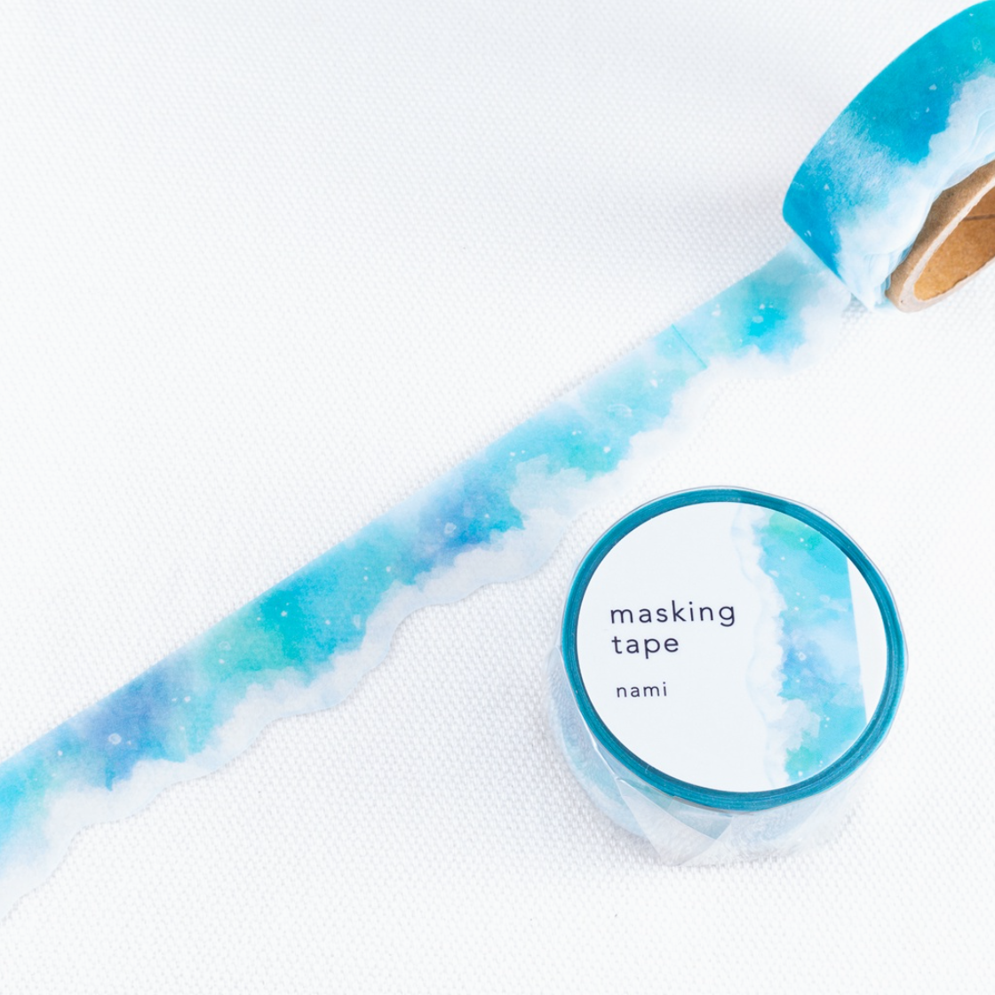 Mind Wave Die-Cut Masking Tape - Nami