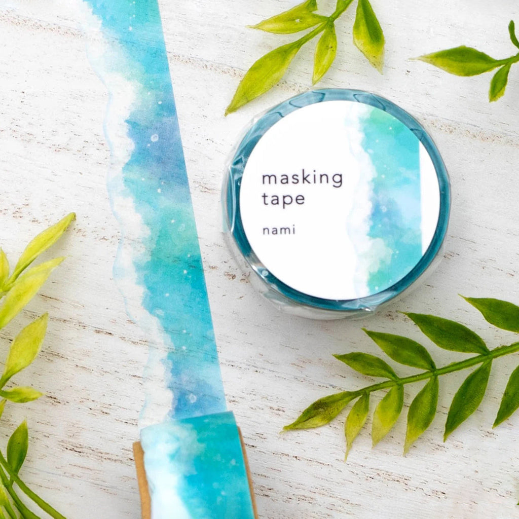 Mind Wave Die-Cut Masking Tape - Nami