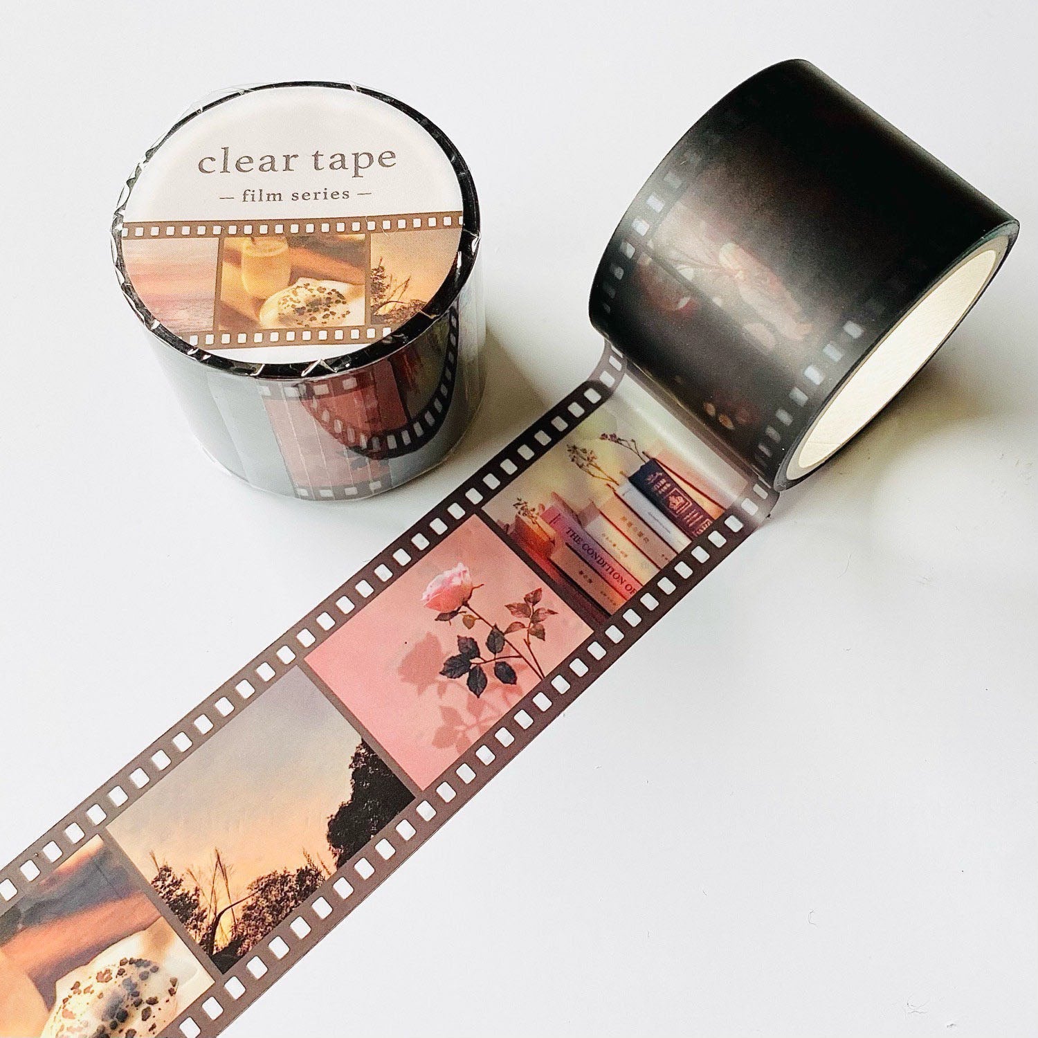 Mind Wave Film Series Clear Tape - Orange