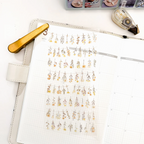 Mind Wave Flower Garland Stickers