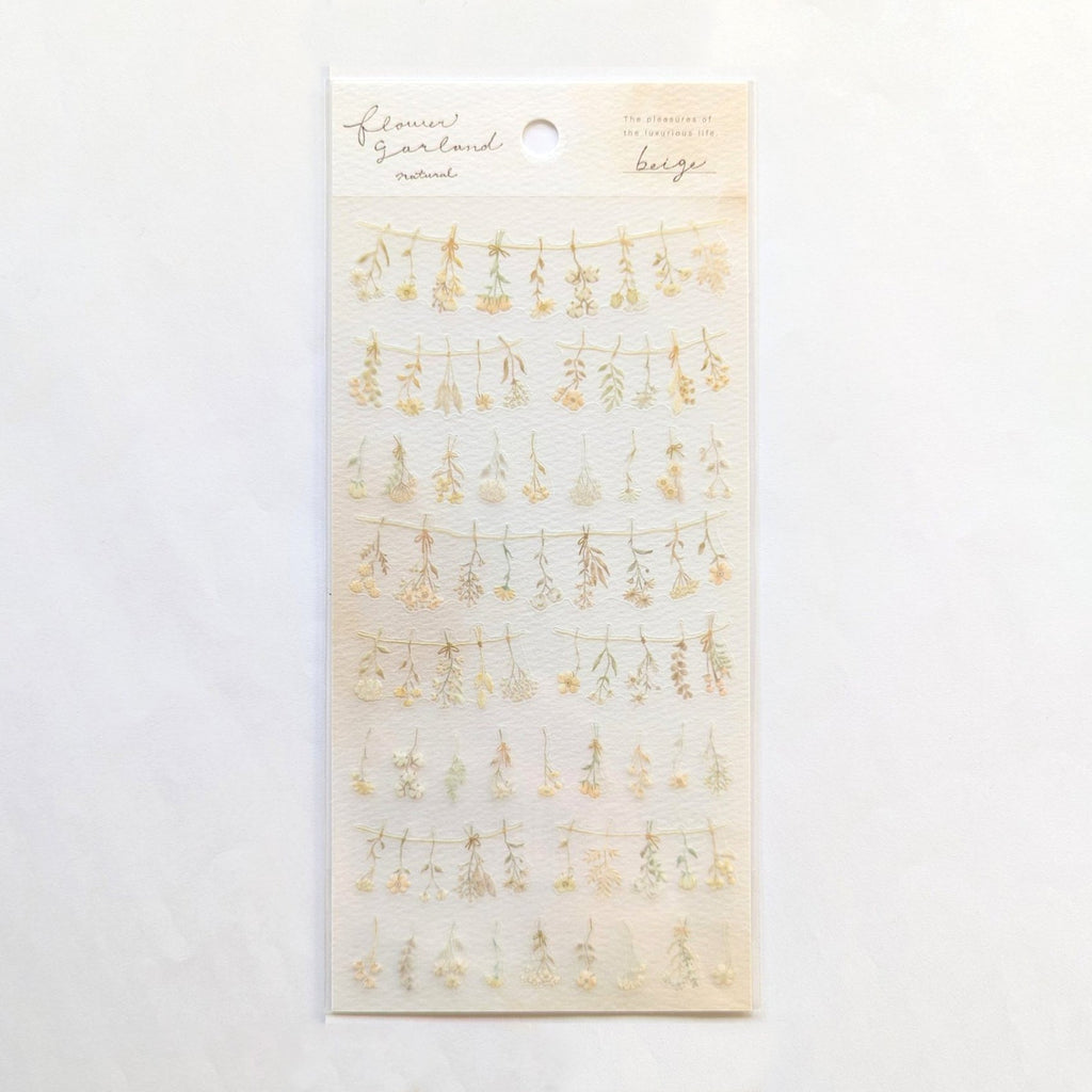 Mind Wave Flower Garland Stickers