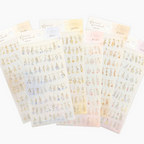Mind Wave Flower Garland Stickers