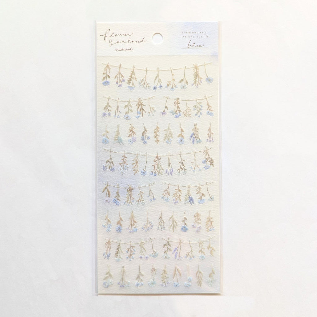 Mind Wave Flower Garland Stickers