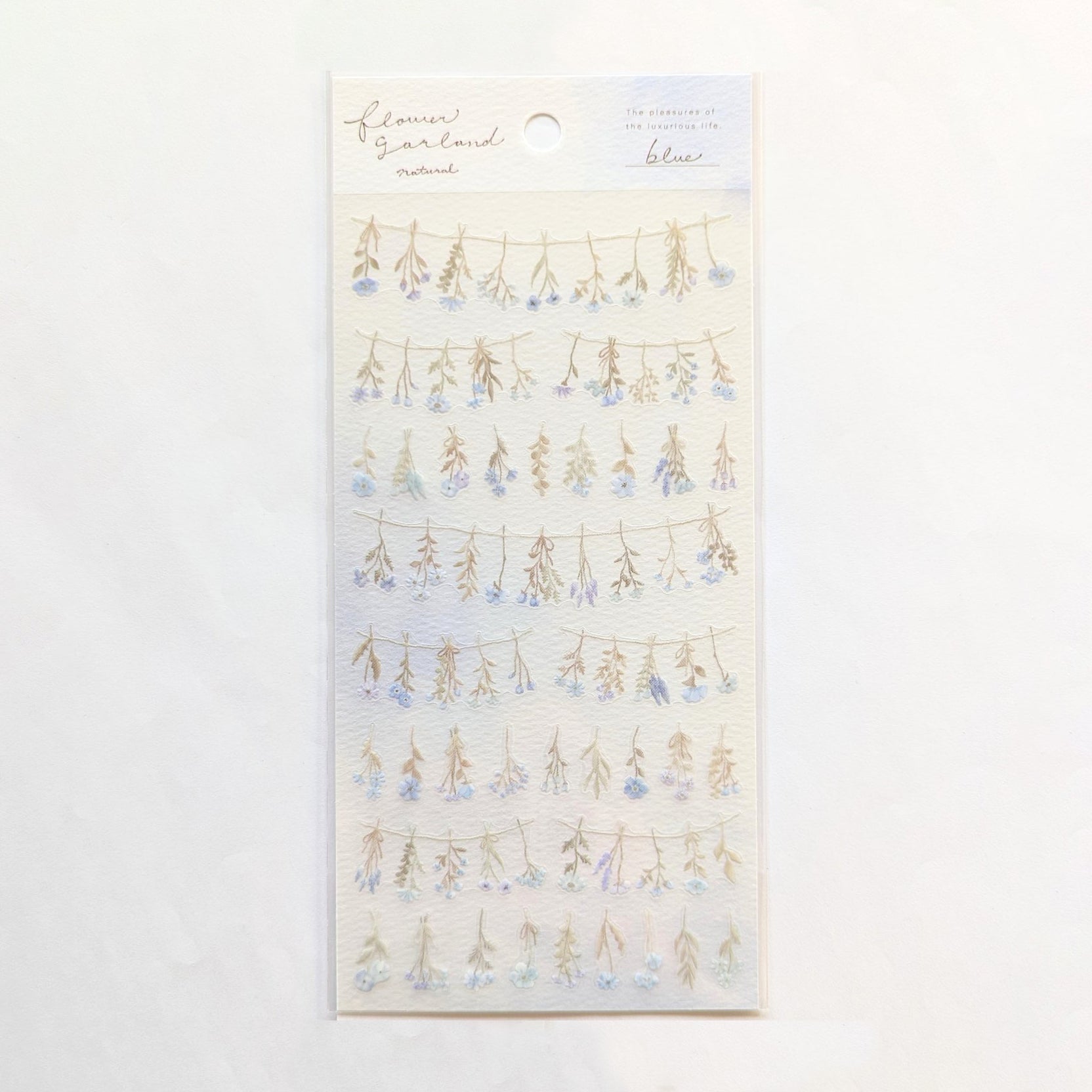 Mind Wave Flower Garland Stickers