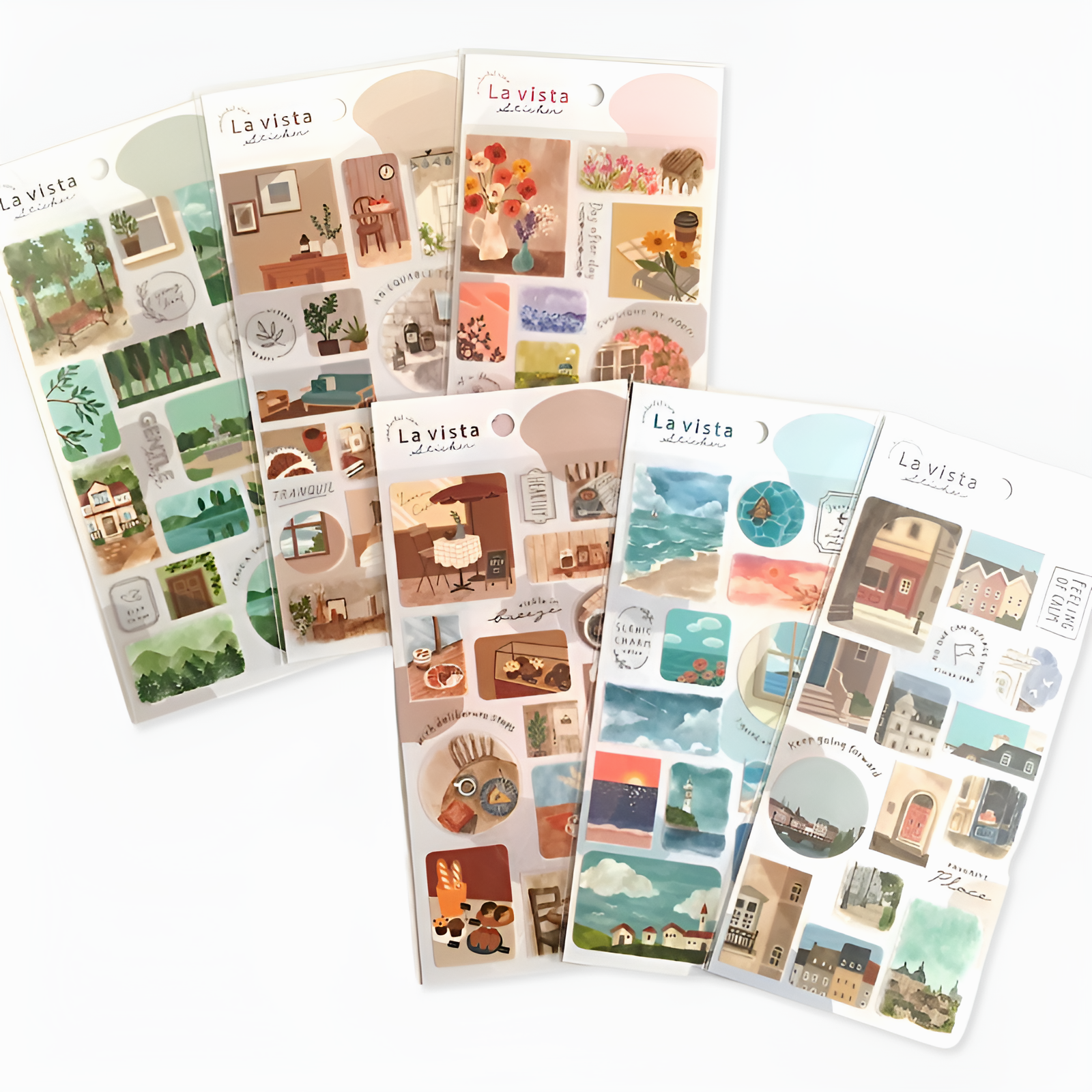 Mind Wave La Vista Stickers