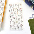 Mind Wave Lifeful Illust Stickers - Flowers