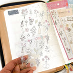 Mind Wave Lifeful Illust Stickers - Flowers