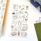 Mind Wave Lifeful Illust Stickers - Study Life