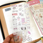 Mind Wave Lifeful Illust Stickers - Travel