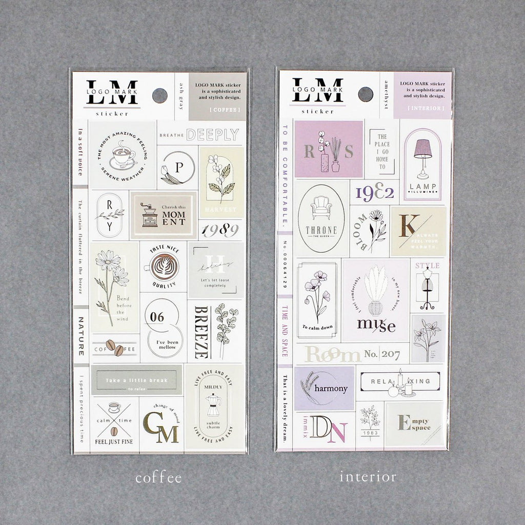 Mind Wave Logo Mark Stickers