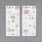 Mind Wave Logo Mark Stickers