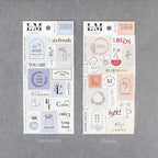 Mind Wave Logo Mark Stickers