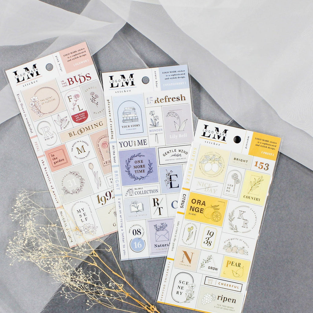 Mind Wave Logo Mark Stickers