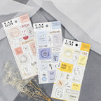 Mind Wave Logo Mark Stickers