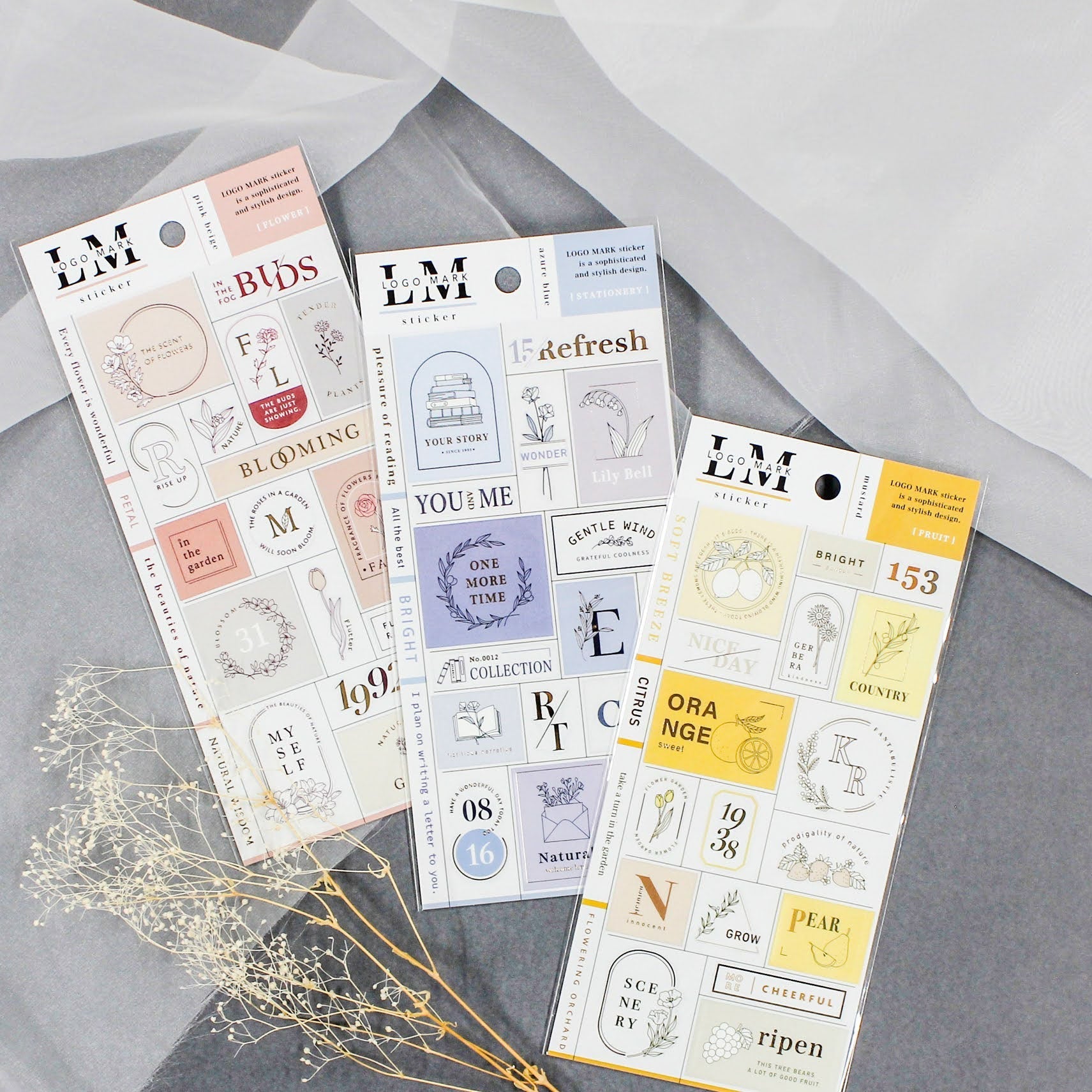 Mind Wave Logo Mark Stickers