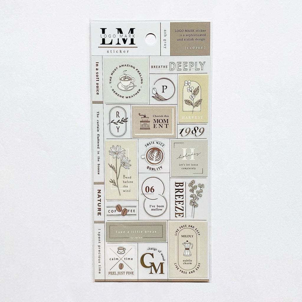 Mind Wave Logo Mark Stickers