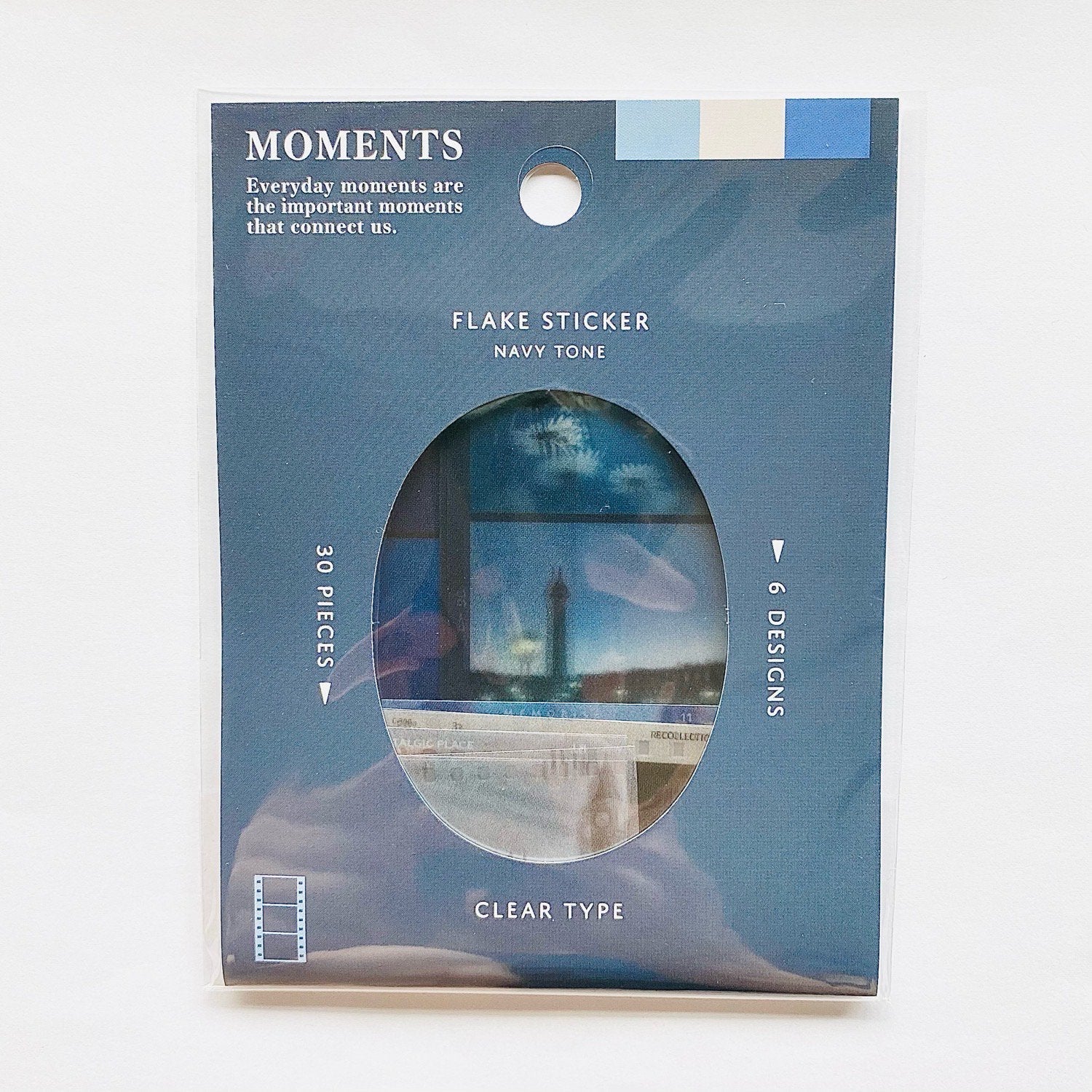 Mind Wave Moments Flake Stickers