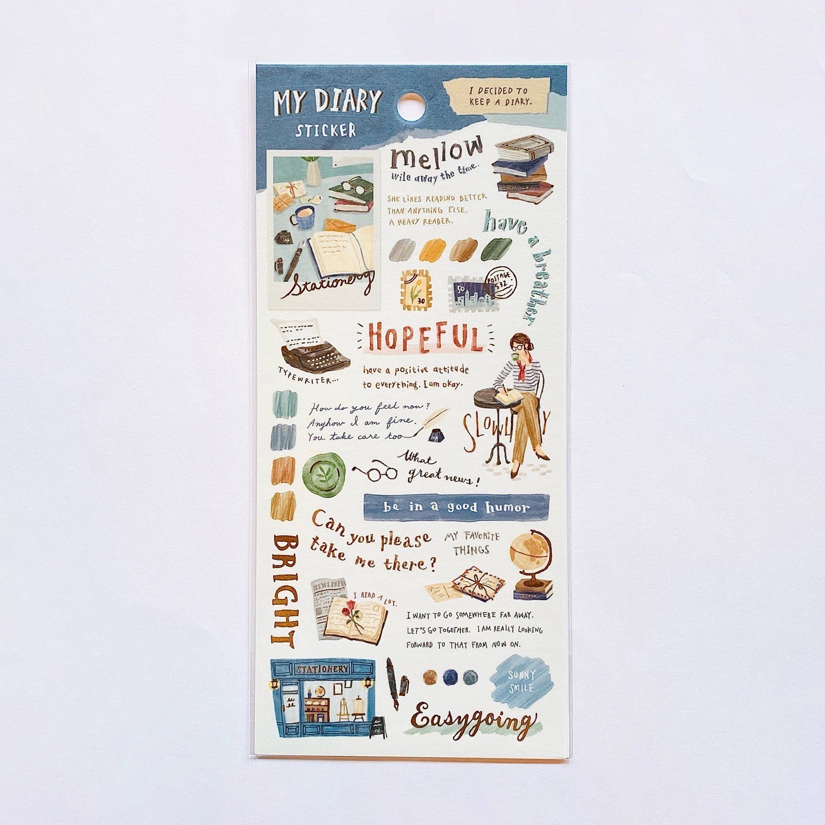Mind Wave My Diary Stickers