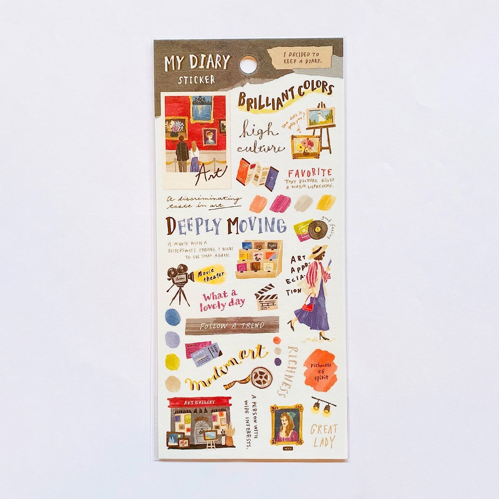 Mind Wave My Diary Stickers