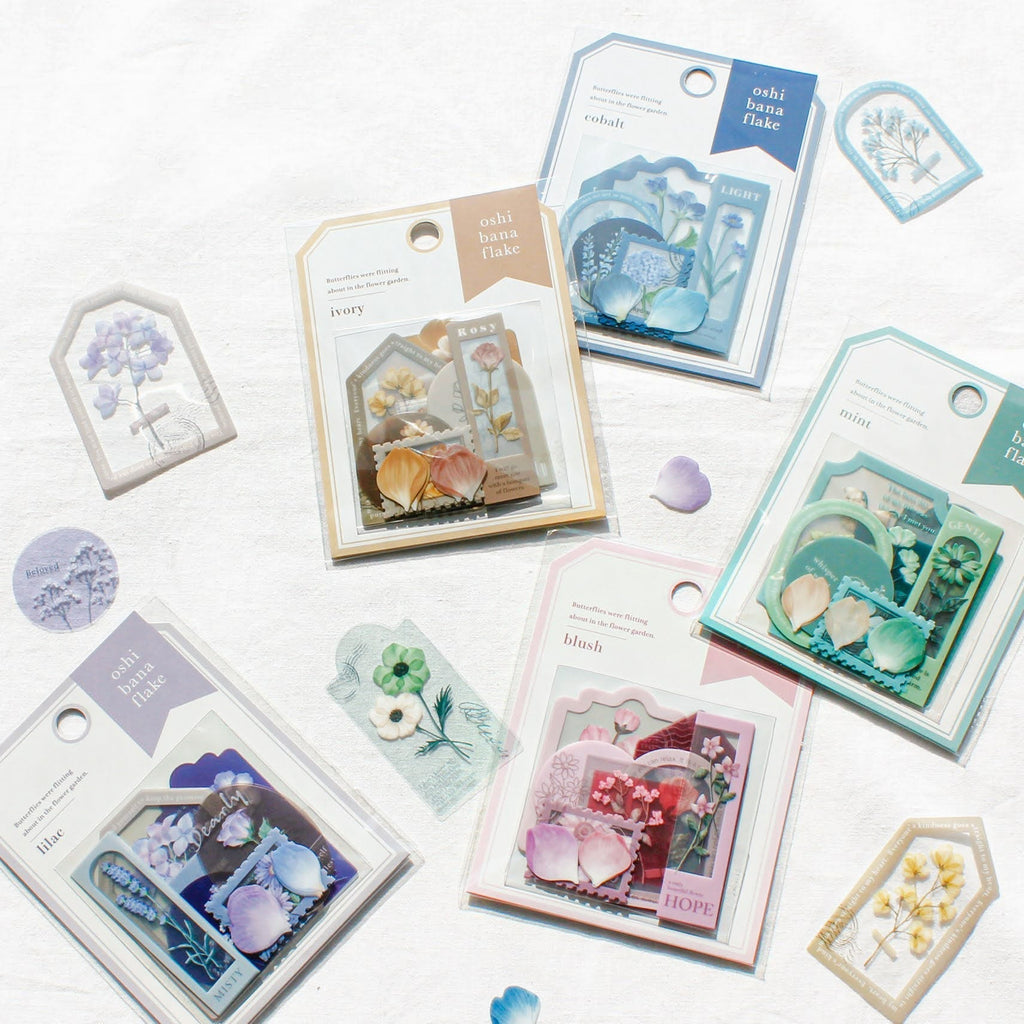 Mind Wave Oshibana Flake Stickers