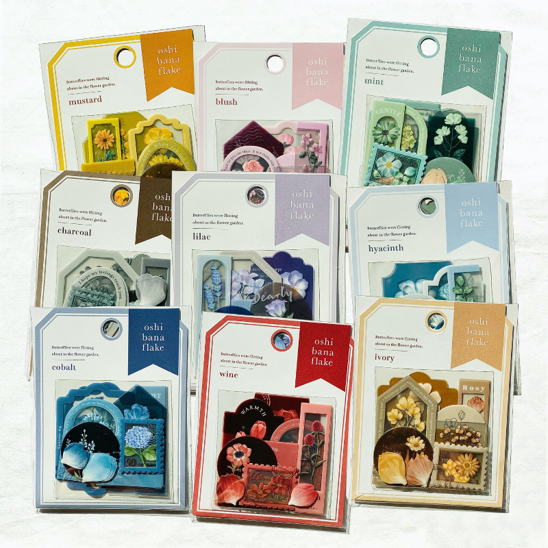 Mind Wave Oshibana Flake Stickers