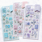 Mind Wave Oshibana Floral Stamp Stickers - New Colors