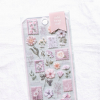 Mind Wave Oshibana Floral Stamp Stickers - New Colors