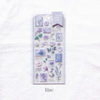 Mind Wave Oshibana Floral Stamp Stickers - New Colors