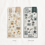 Mind Wave Oshibana Floral Stamp Stickers