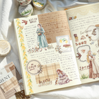 Mind Wave Palette Series Die-Cut Masking Tape - Lavender