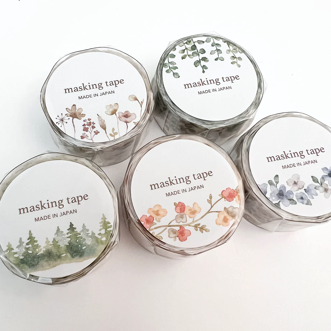 Mind Wave Palette Series Masking Tape - Forest