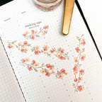 Mind Wave Palette Series Masking Tape - Vintage Flowers