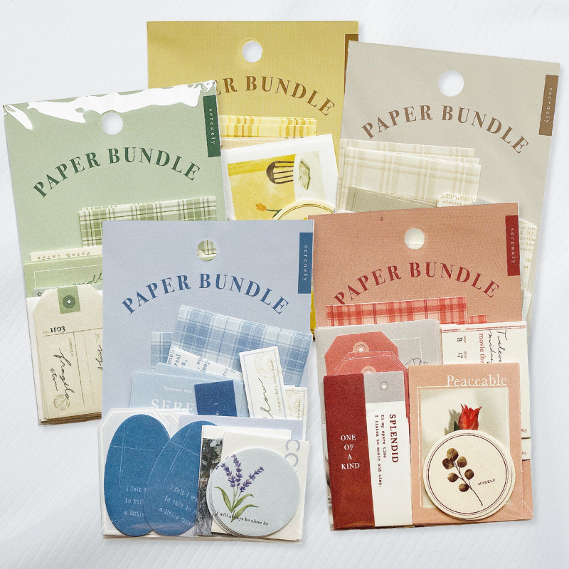 Mind Wave Paper Bundle Deco Stickers