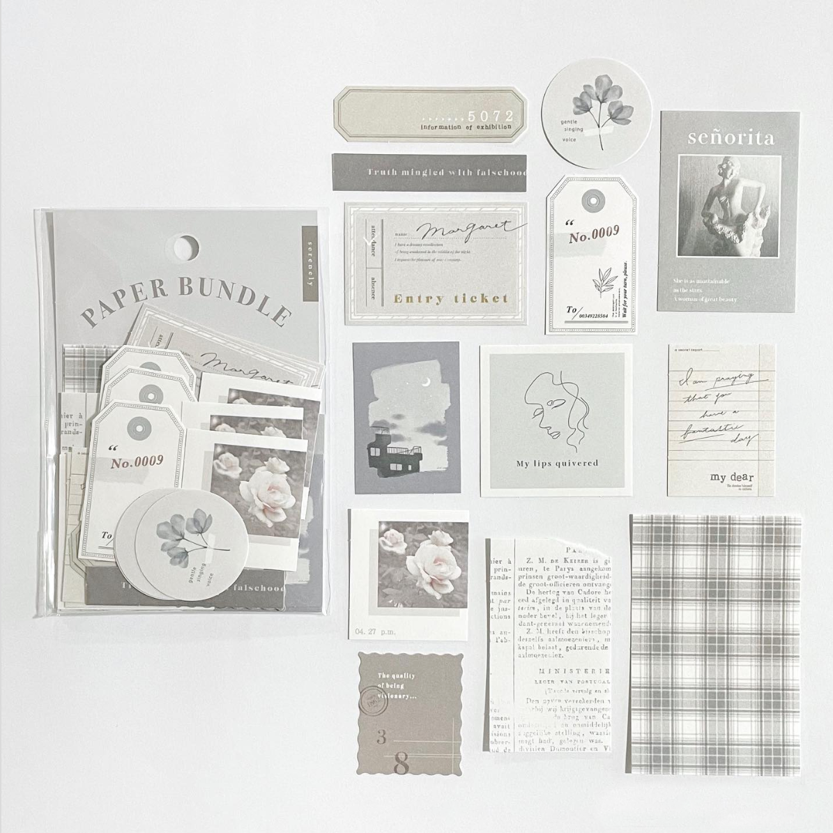 Mind Wave Paper Bundle Deco Stickers