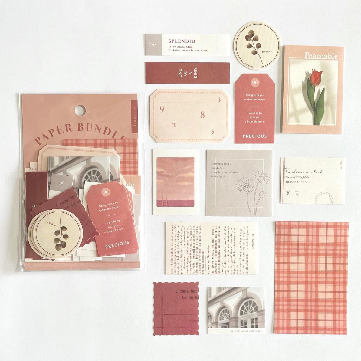 Mind Wave Paper Bundle Deco Stickers