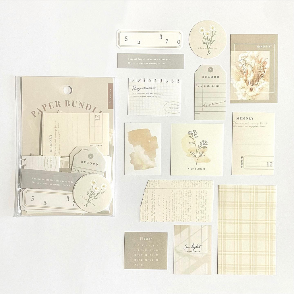 Mind Wave Paper Bundle Deco Stickers
