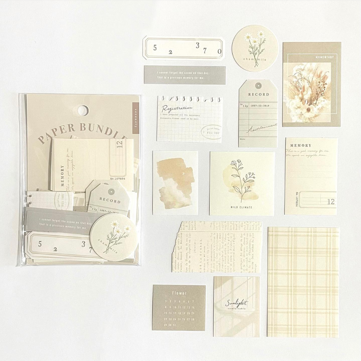 Mind Wave Paper Bundle Deco Stickers