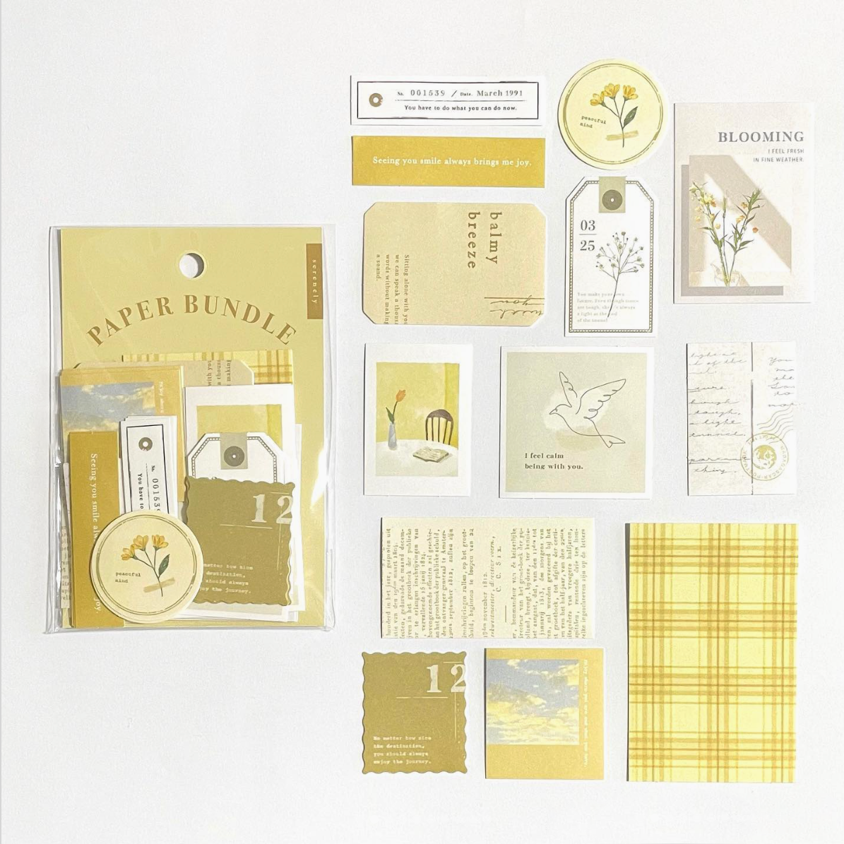 Mind Wave Paper Bundle Deco Stickers