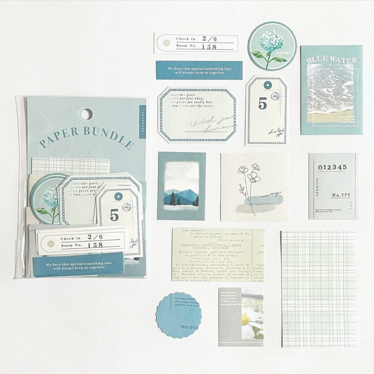 Mind Wave Paper Bundle Deco Stickers