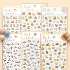 Mind Wave Puchi Fuwa Animal Stickers