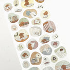 Mind Wave Quiet Life Stickers
