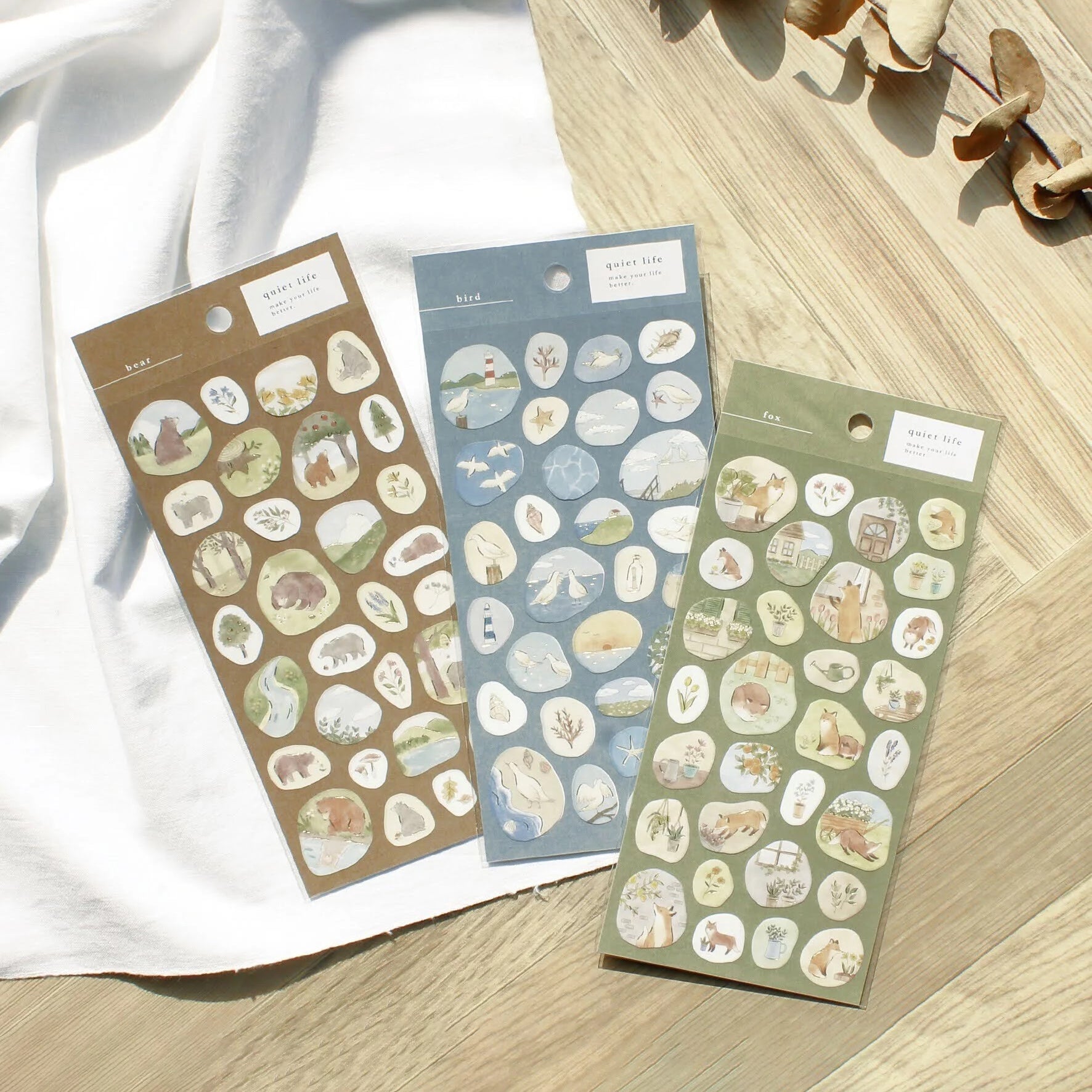 Mind Wave Quiet Life Stickers