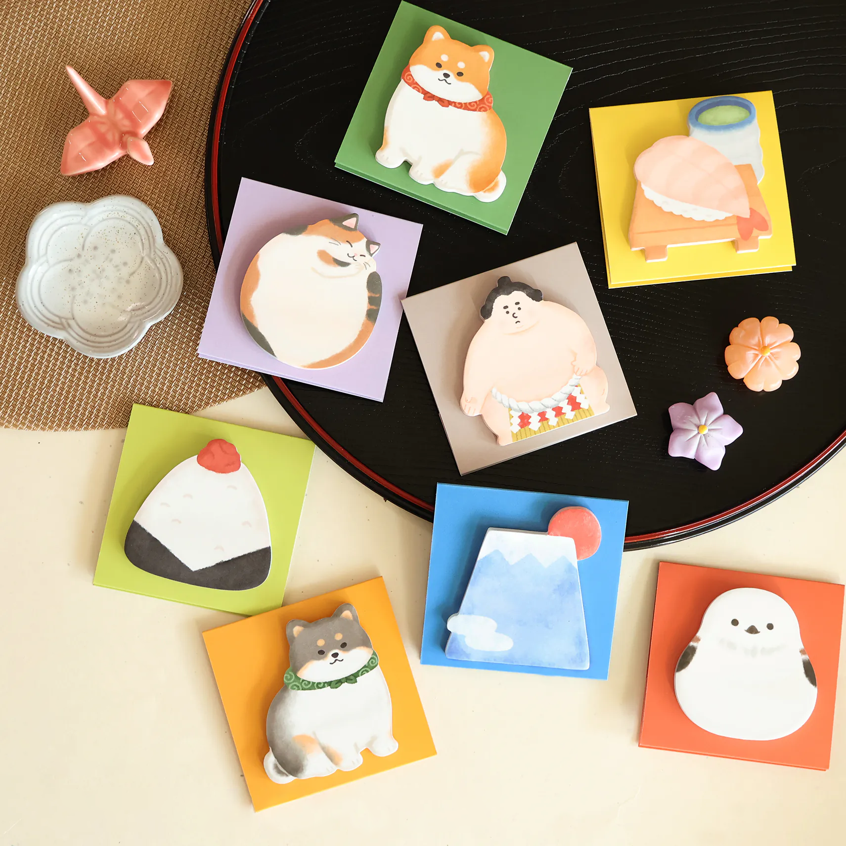 Mind Wave Stand Sticky Notes - Japan