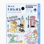 Mind Wave Travel Shibanban Stickers - Great Britain - Limited Edition