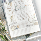 Mind Wave Vintage Clear Masking Tape - Calm Line