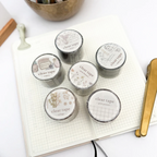 Mind Wave Vintage Clear Masking Tape - Grid Pattern