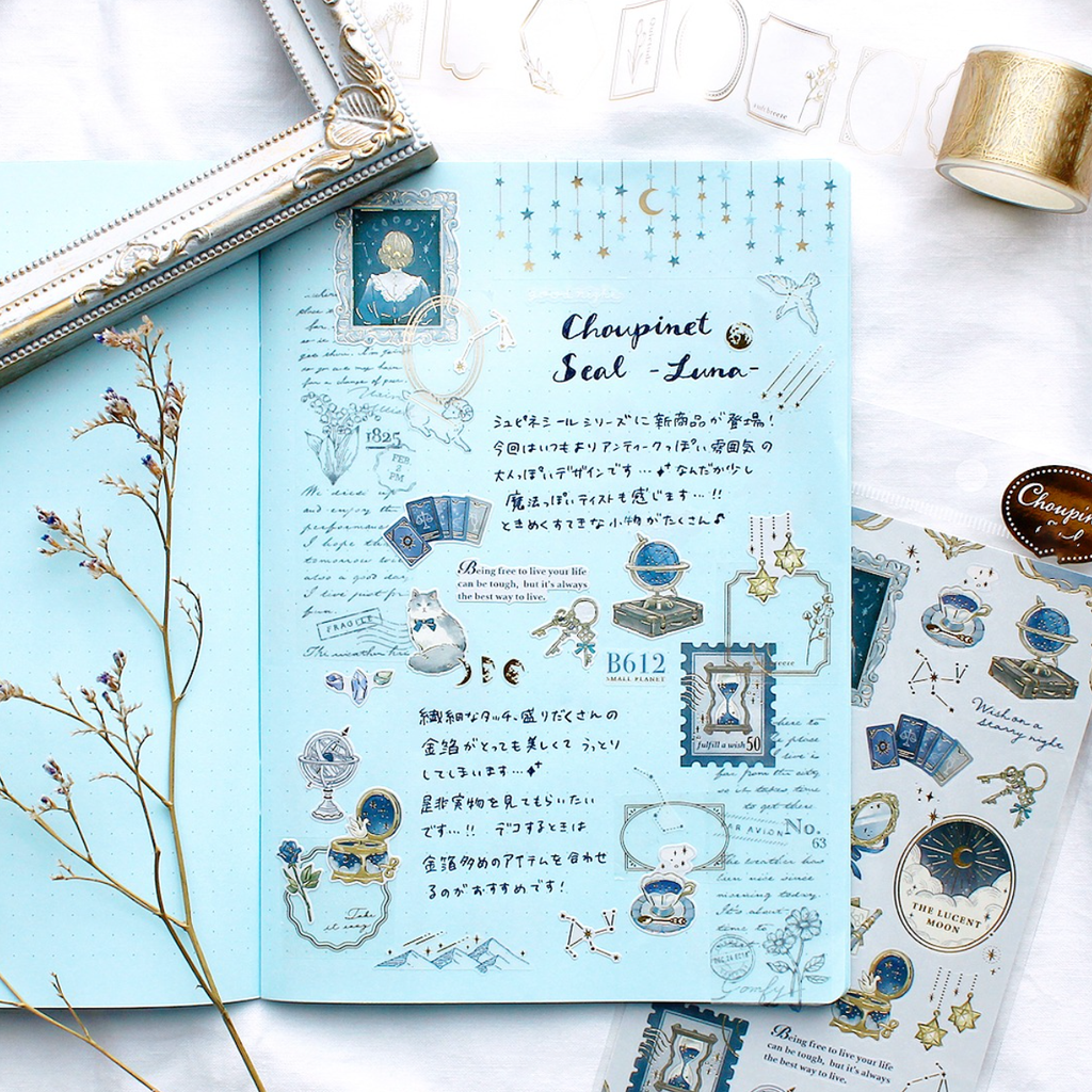 Mind Wave Vintage Clear Masking Tape - Letter