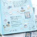 Mind Wave Vintage Clear Masking Tape - Letter