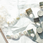 Mind Wave Vintage Clear Masking Tape - Pick Flowers