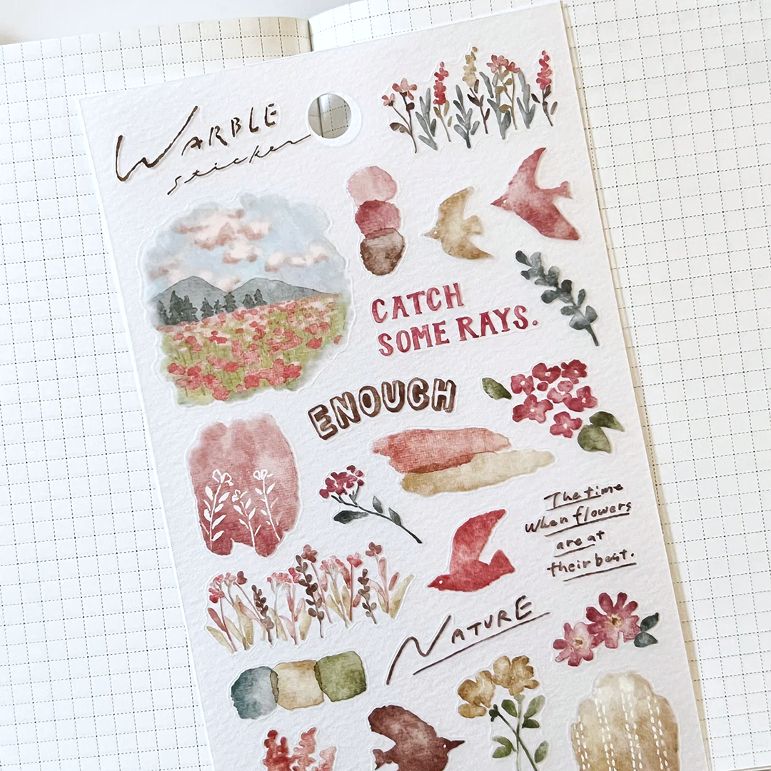 Mind Wave Warble Stickers